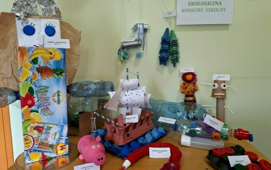 Zdjęcie do Szkolny Konkurs Przyrodniczy na &bdquo;Zabawkę z recyklingu&rdquo; 