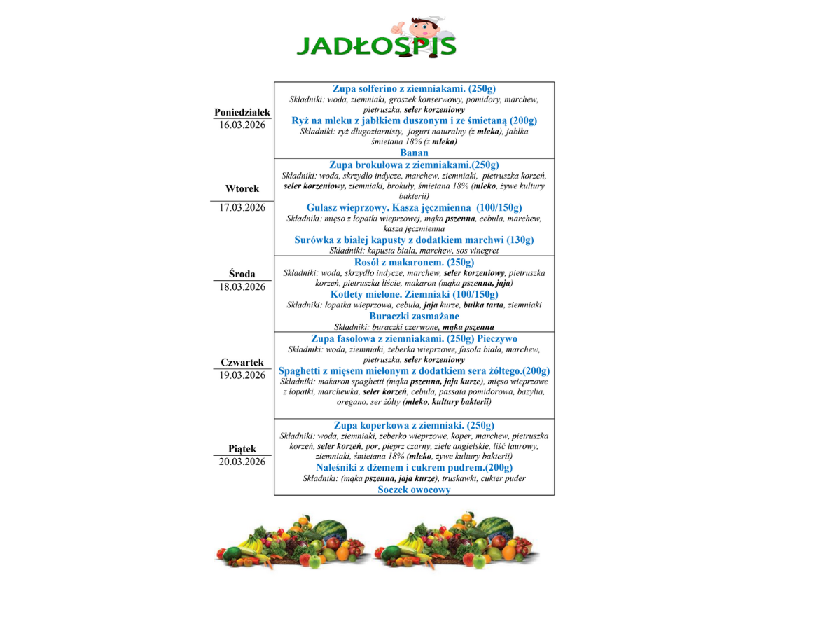 jadłospis