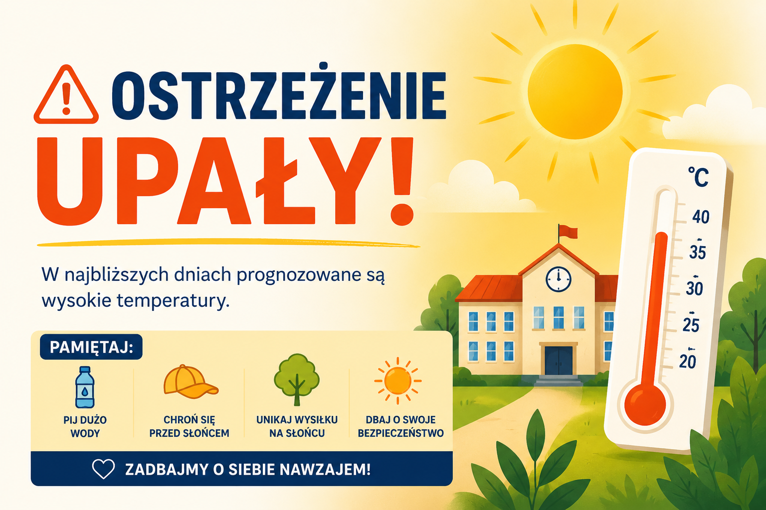 upały