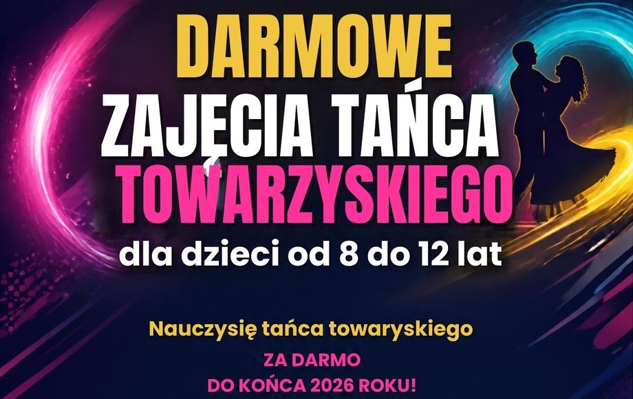 Bezpłatne zajęcia taneczne „Tanecznym krokiem w przyszłość 2026” w Sochaczewie